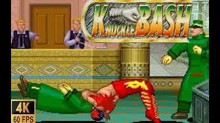 Knuckle Bash (ナックルバッシュ) - 1CC Arcade Playthrough (1993)