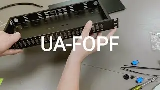 (ODF) Патч-панель FOPF, 1U, 19-дюймов - UA-FOPF24SCS-B