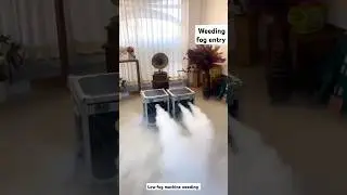 weeding fog entry new fog machine #india #wedding #trend #shortvideo #viralvideo #youtubeshorts #new
