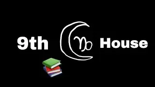 Born with Capricorn Moon in the 9th House