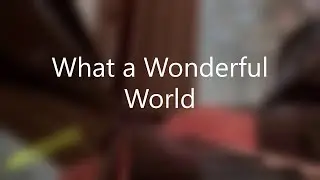 What a Wonderful World (cover) - Vladimir Dod (piano) - LIVE