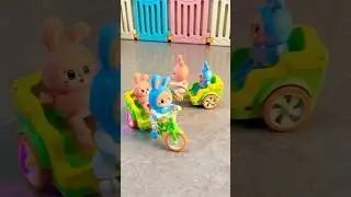 Велосипедный фонарь с забавным кроликом 🐰&hearts;️
