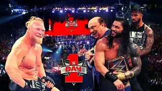 Roman Reigns vs Brock Lesnar Match Ending | Winner | WWE Day 1 | New Universal Champion?