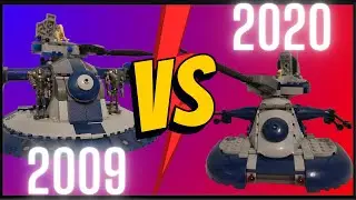 LEGO Star Wars AAT Comparison! 2009 vs 2020