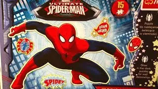 Spiderman magic decor puzzle / spiderman super hero #eggsandtoystv