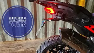 Патент на установку Evotech Tail Tidy на Ducati Multistrada V4 | Небольшие детали, большие улучшения