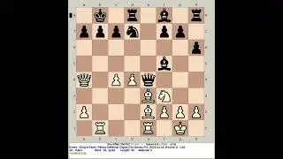 Stockfish 250702 vs Naum 4.6 | King's Pawn: Petrov Defense #chess