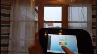 Window shutter in action