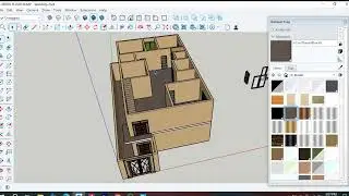 Modern 40x69 Feet House Plan in SketchUp | Compact & Functional Design