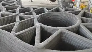 Concrete 3D printing park props【 phone number 86+13696948507】