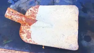 Rusted Antique Shovel Restoration /old nuts