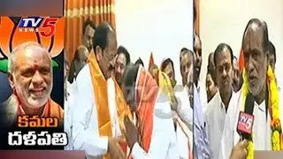 Dr K Laxman Face To Face Interview After Taking Charge As Telangana BJP President | TV5 News