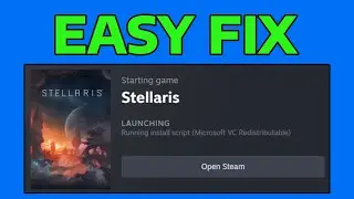 How To Fix Steam Running Install Script (Microsoft VC Redistributable)