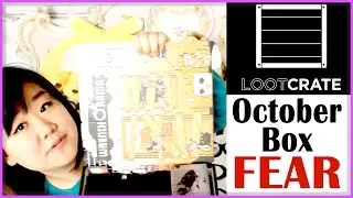 Loot Crate - October Fear - Monthly Subscription Box - #Lootcrate
