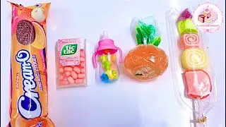 Rainbow Gummy & Oreo Candy ASMR 🌈 | Milk Bottle Candy & Sandwich Treats | Part 2