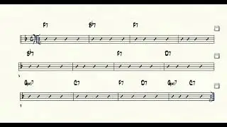 Wildfire Blues play-along