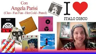 Angela Parisi (Fun Fun - Hot Cold - Cleo - Evelyn Barry) - I Love Italo Disco 101 Puntata  12 03 22