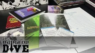 Little Town & Eldritch Town - Solo RPG inspired by Twin Peaks (Cosmic Horror, and Alan Wake)