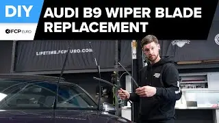 Audi S5 Wiper Blade Replacement DIY (2018-2025 Audi B9 S5 Sportback, S4, A4, A5)