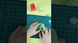Day 4 of 30days origami Challenge | Origami Paper Chair | 92crafts #shorts #shortvideo
