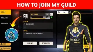 How To Join @gkvhindigamer Guild In Free Fire 🔥 | How To Join My Guild | Low Requirement Guild