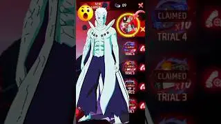 Obito Ko Tod Diya 💀 Epic Ninja Trial event ✨🇮🇳 #freefire #shortsfeed
