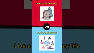 The Decision Challenge: Hardest 'Would You Rather' Scenarios #trending #riddle #viral #like