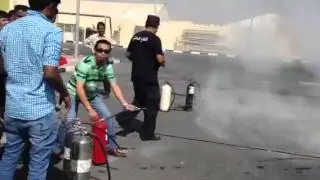 Qatar civil defence training
