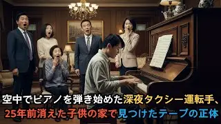 夜にだけタクシーを運転する40代男性、25年前消えた子供の家で見つけたテープを再生した瞬間 | シニアストーリー | オーディオブック | 逆転物語 | 感動実話