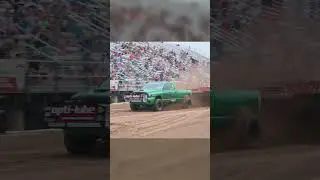 Chris Patterson Winning UCC Sled Pull, 315' #UCC #cummins #diesel
