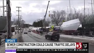 Colchester sewer project could cause traffic delays