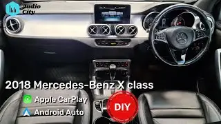 2018 Mercedes-Benz X CLASS wireless Apple CarPlay/ Android Auto installation. DIY
