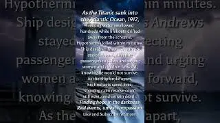 Light in the Dark | When the Sea Chose Who Lived #Titanic #MaritimeDisaster #Humanity