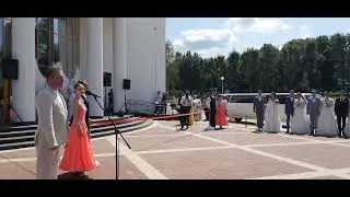 Сергей Хоменко на открытии ЗАГСа в Молодечно. #молодечно #загс #открытие #свадьба