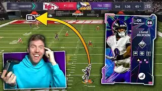 I threw 14/16 for 261 yards with Lamar Jackson... Inside The Mind Madden 21 Ultimate Team Gameplay