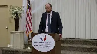 Symposium 2016 - Ethical Justification for Christian Rights and Freedom by Dr. Timothy Patitsas