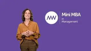 Welcome to the Mini MBA in Management: An insight