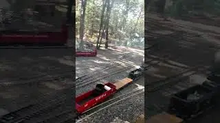 Long Island Live Steamers (LILS) Steam Runby From Tower