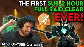 THE WORLD'S FIRST SUB-2 HOUR RAIDS FULL CLEAR SPEEDRUN!!