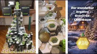 Der wunderbar kreative GraviTrax-Christbaum🎄👼🎅☃️ #gravitrax #christmas #viral 🎁T&uuml;rchen 24