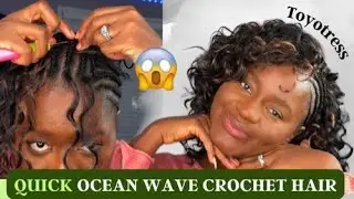 The Best Hair for Summer | Ocean wave crotchet