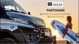 Groupe SAFAR, partenaire du roadtrip de la kitesurfeuse Nuria GOMA