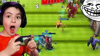 FULL LEGENDARY DECK - TROLL IN CASTLE 1 😂😂😂 #5 - Castle Crush