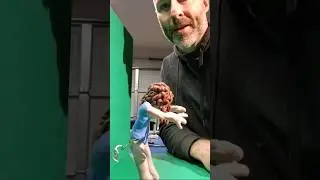 PUPPET comes to LIFE!!  Frantic Frames collab. #claymation #stopmotion #specialfx #puppetmaking