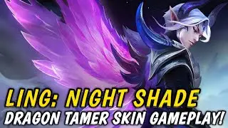 Ling: Night Shade Skin Gameplay!