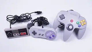 Diferencia en controles NES vs SNES vs Nintendo 64 (Evolución de controles de Nintendo 1/2)