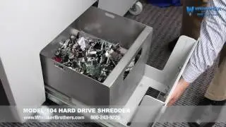 104 Hard Drive Shredder