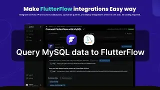 Query data from MySQL to FlutterFlow