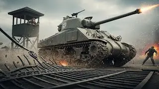What German Guards Said When Patton's Tanks Smashed the POW Camp Gates