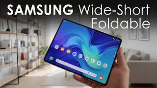 Samsung Wide Foldable: Значительные изменения в дизайне.